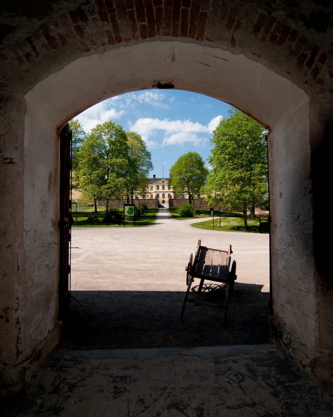 Löfstad slott exteriör.