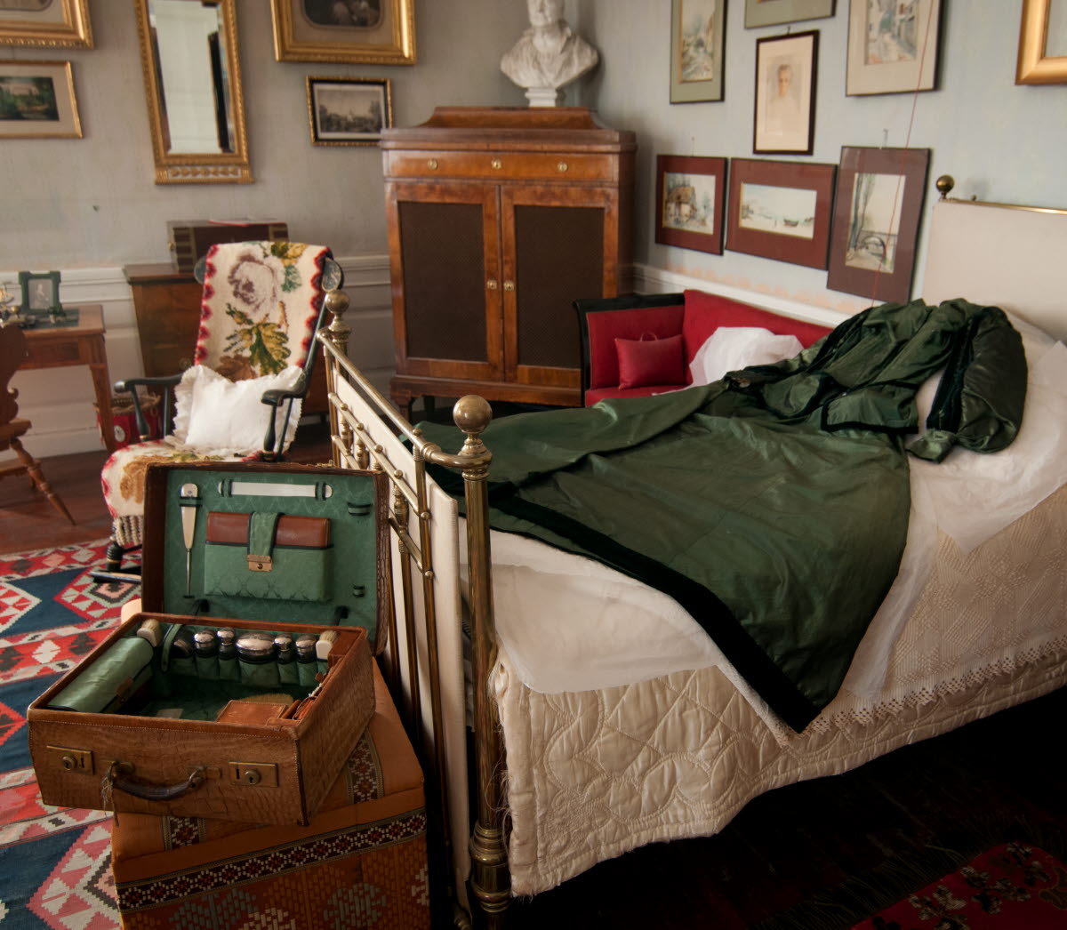Löfstad slott interiör.