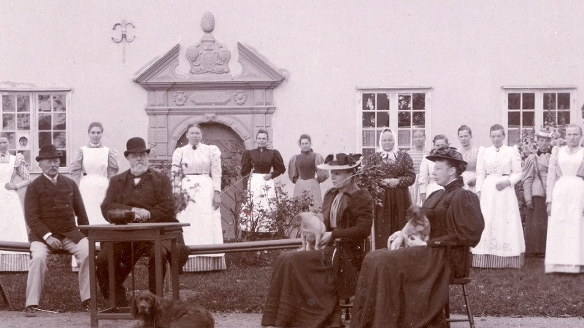 Borggården, Löfstad slott