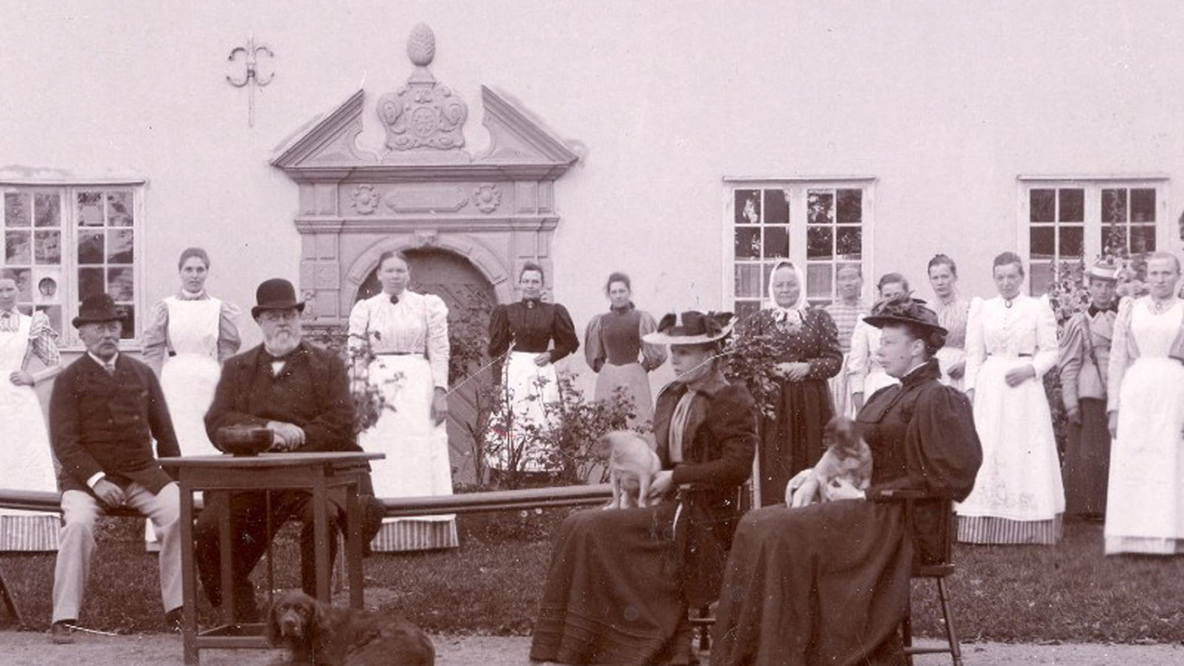 Borggården, Löfstad slott