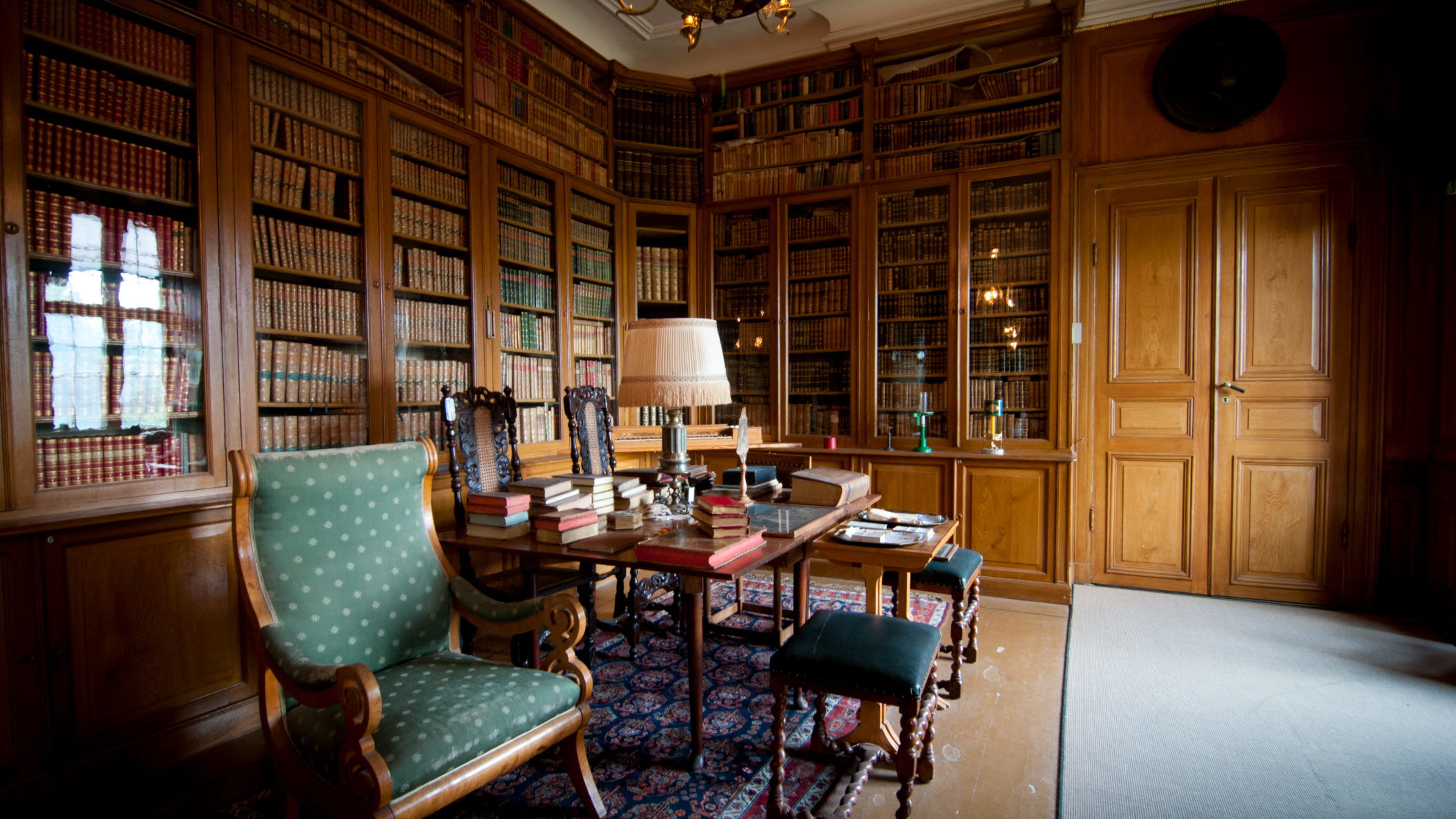Löfstad slott interiör.
