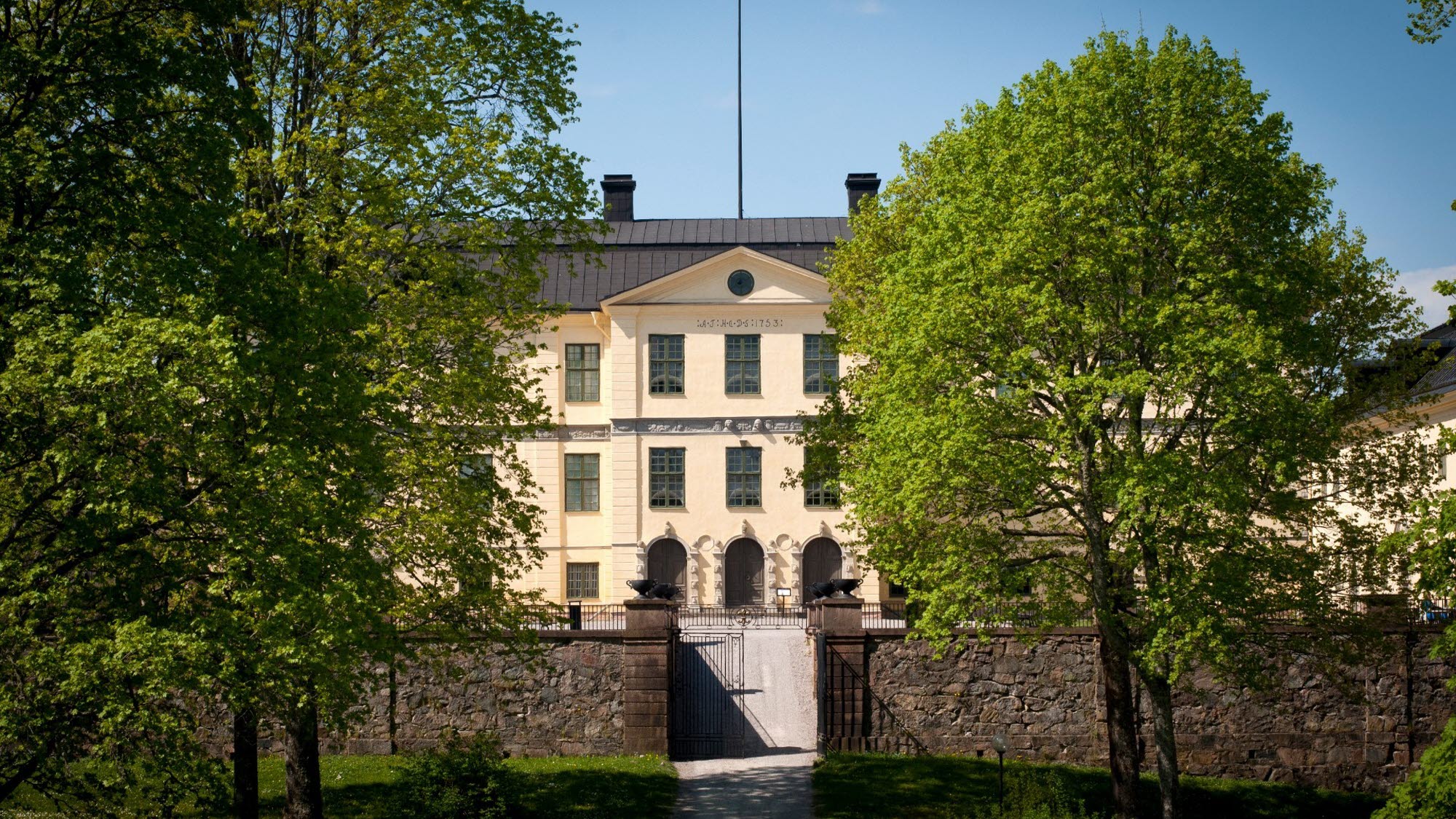 Löfstad slott framsida